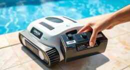 robotic pool battery maintenance