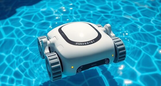 robotic pool cleaner features
