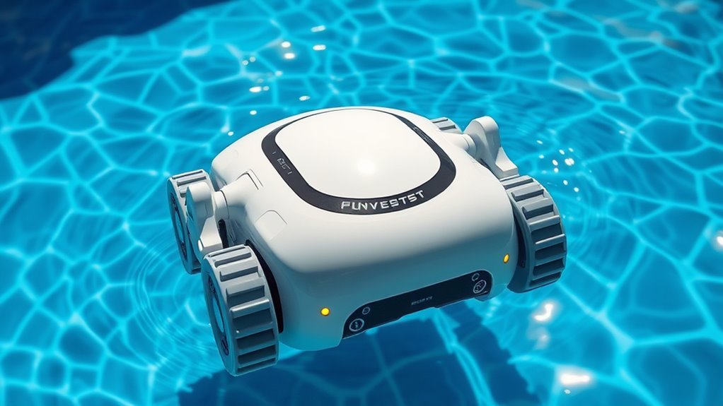 robotic pool cleaner features