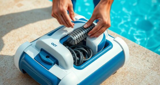 robotic pool cleaner maintenance