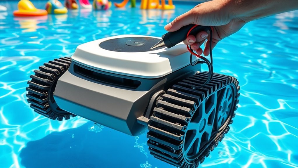 sensor cleaning and obstacle checks