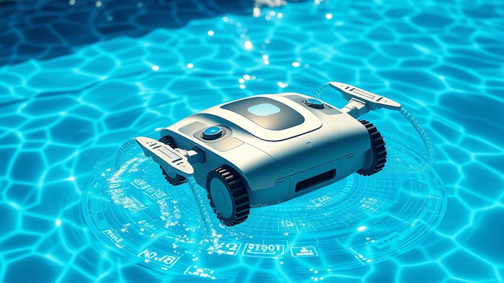 smart autonomous pool cleaning