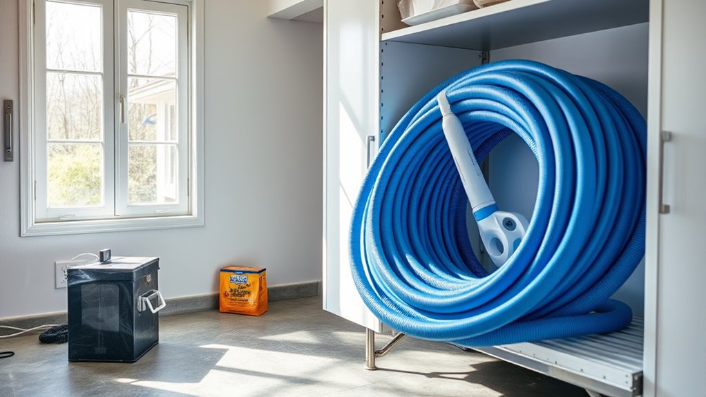 store pressure pool cleaner properly
