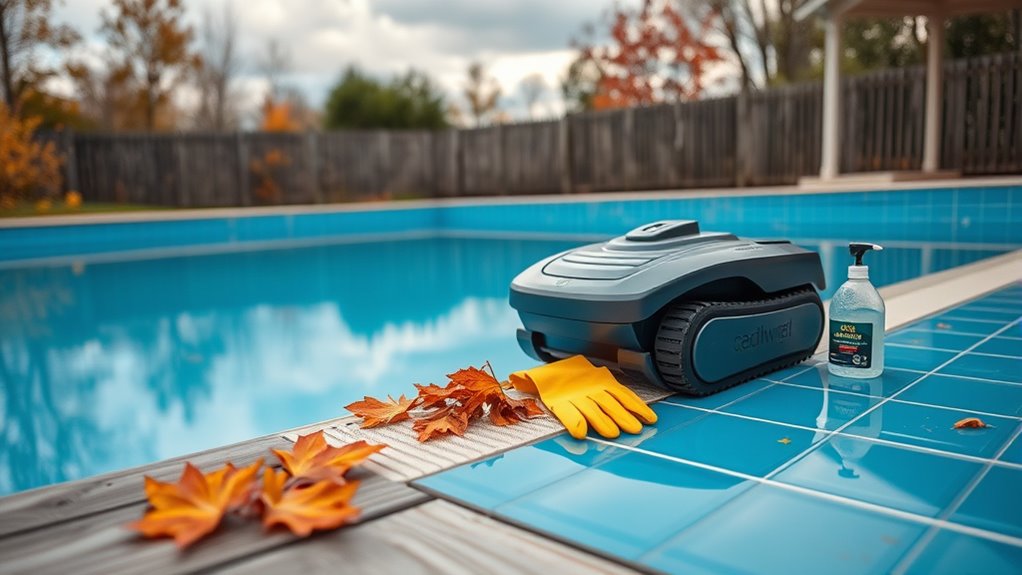store pressure pool cleaners properly