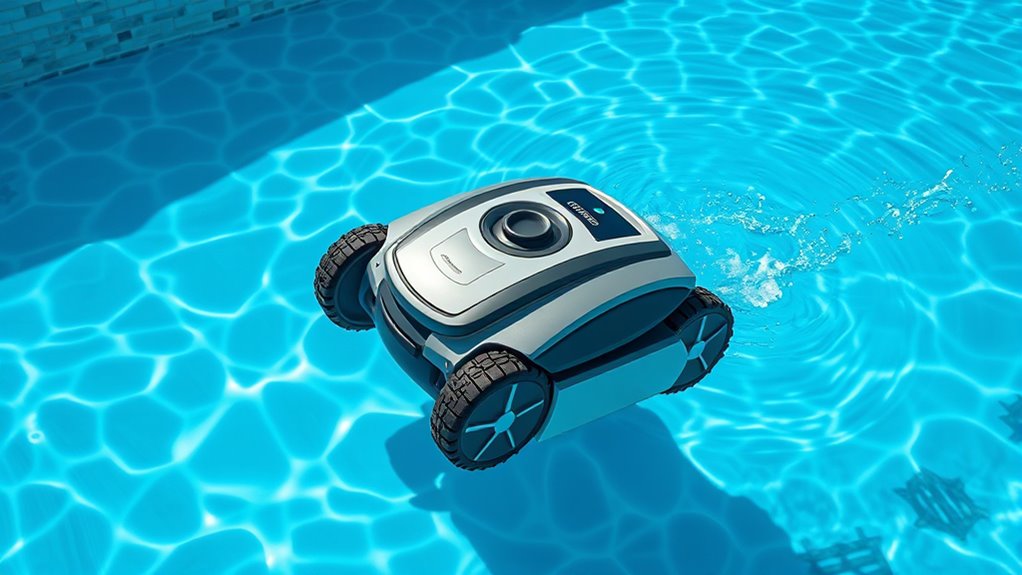 strategic pool cleaning navigation