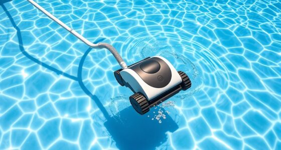 suction powered pool cleaning