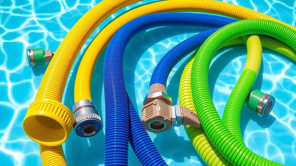 top automatic pool hoses
