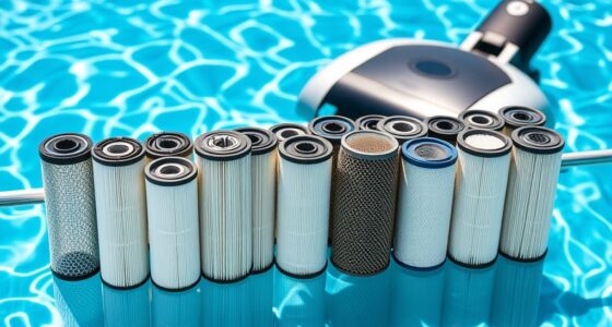 top pool cleaner filter options