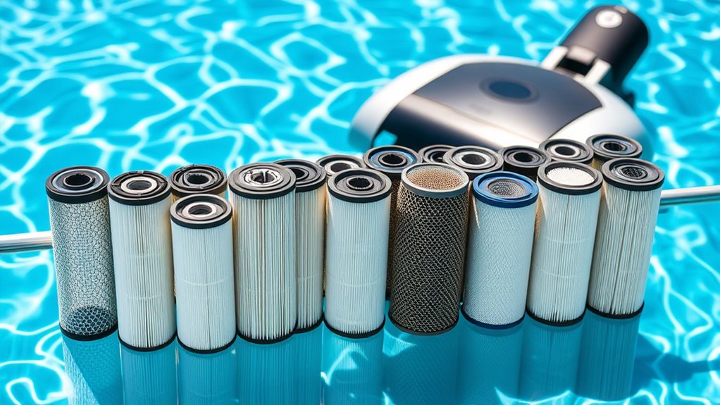 top pool cleaner filter options