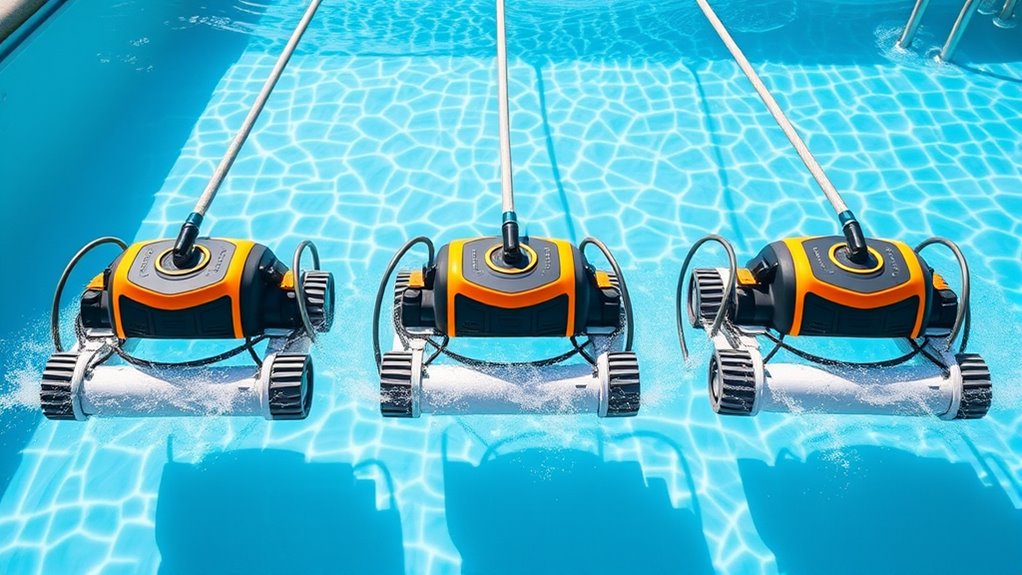 top pressure pool cleaners
