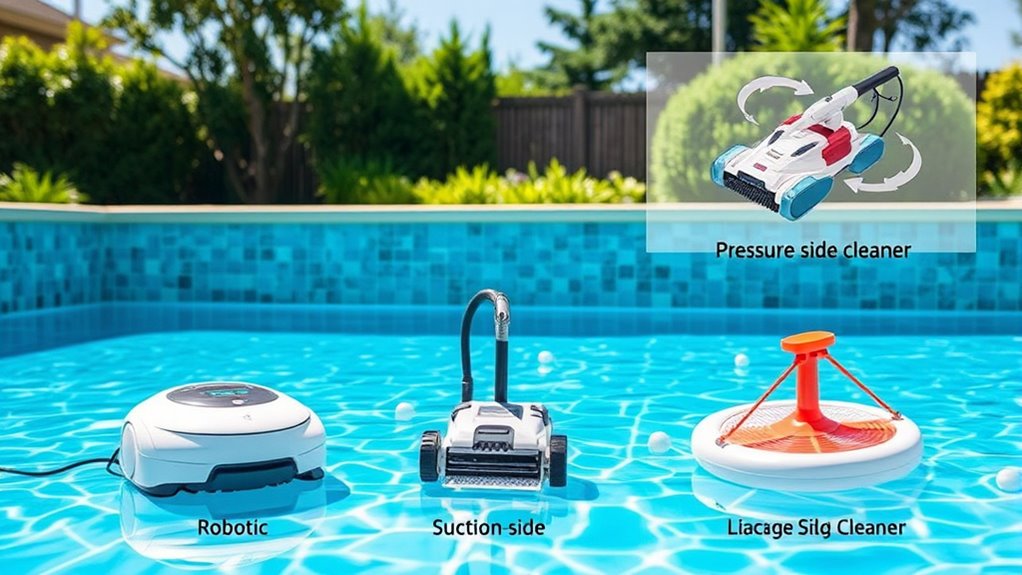 types of pool cleaners