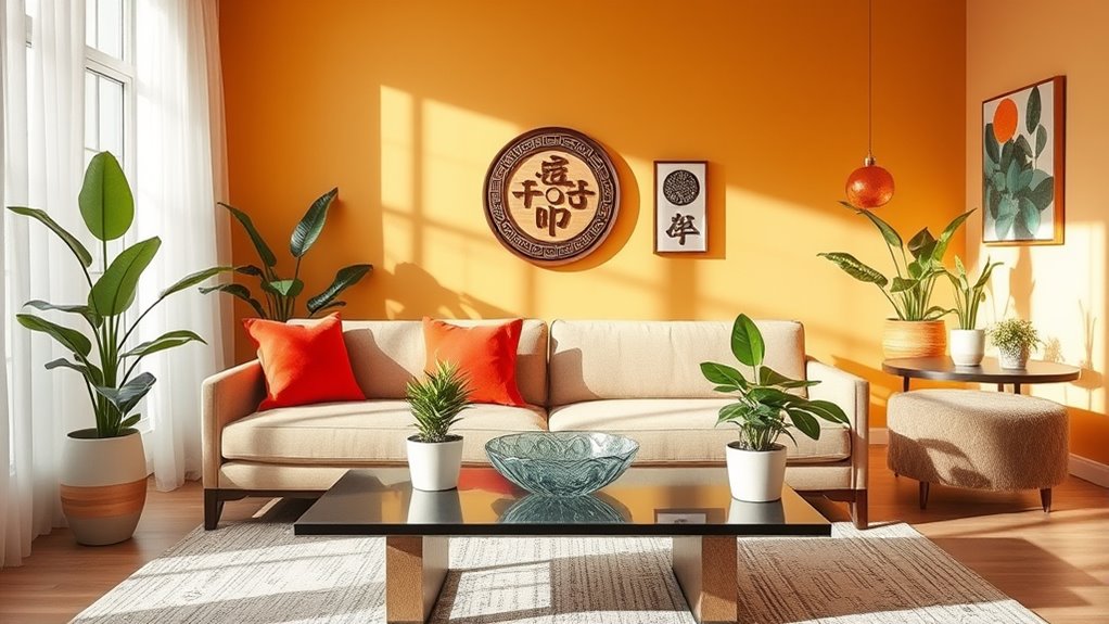 use color to energize spaces