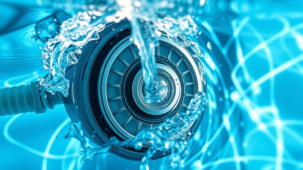 water intake and pressure regulation