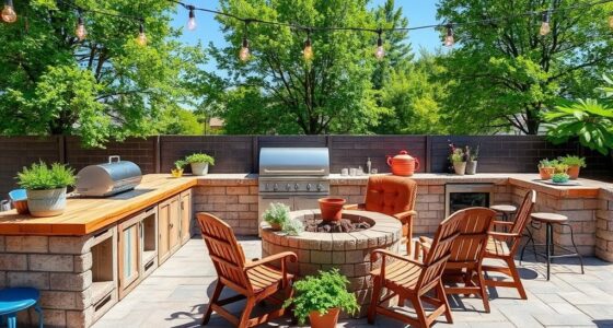 affordable outdoor kitchen materials
