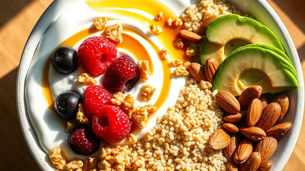 balanced breakfast macro ratios