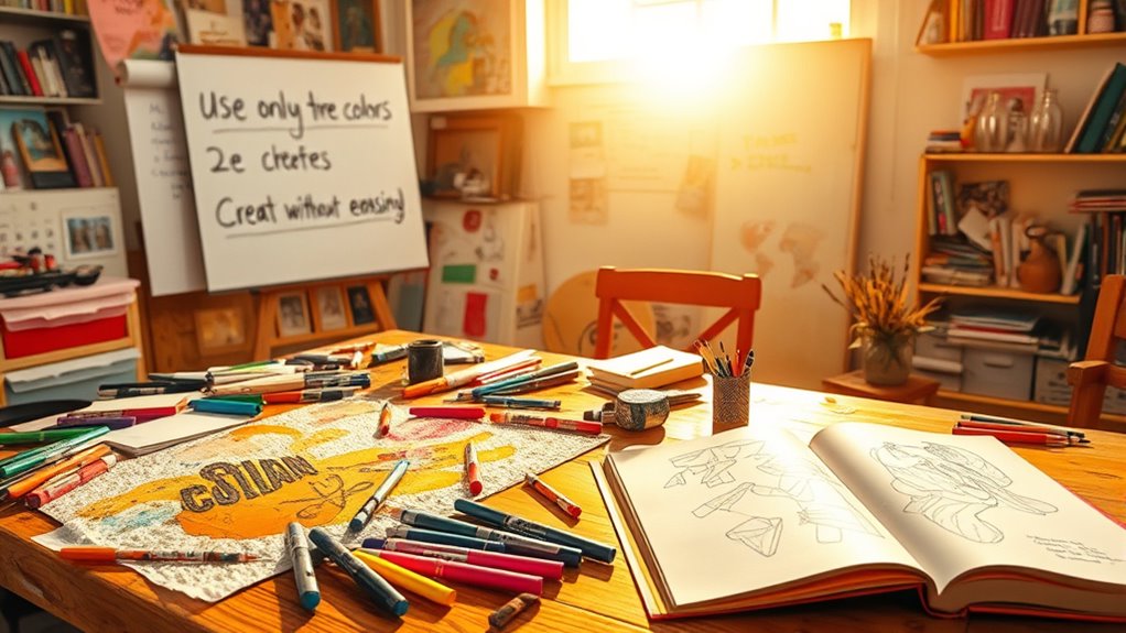balanced creative constraints