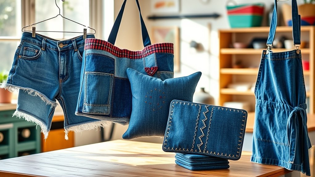 beginner denim upcycling projects