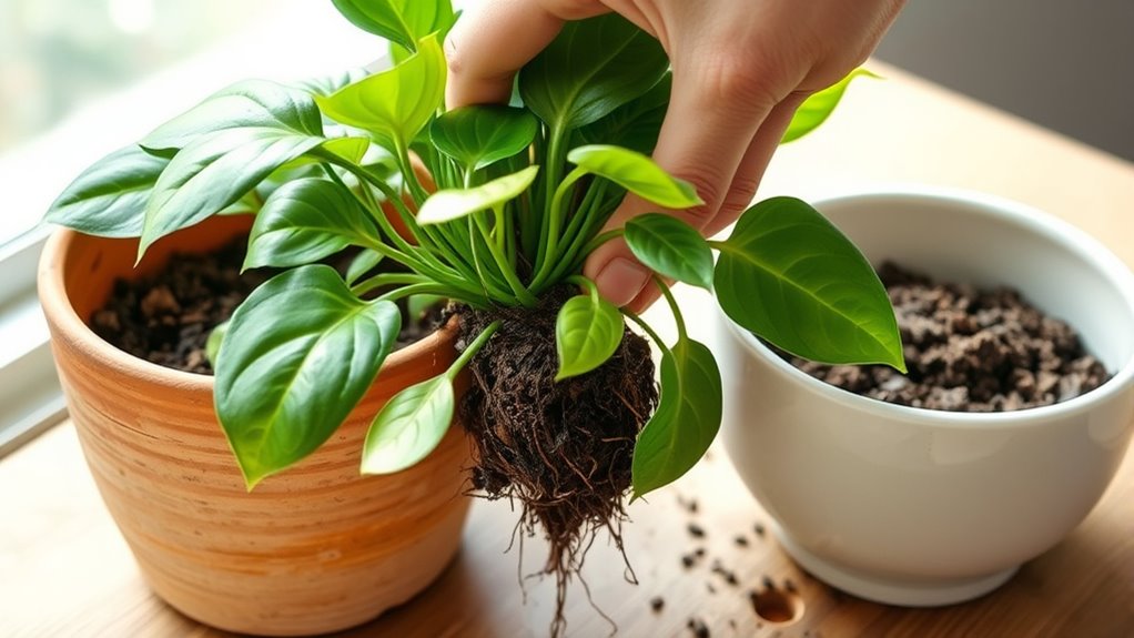 choose proper pot and soil