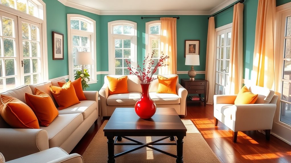 colors influence interior ambiance