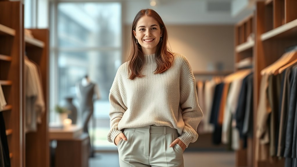 comfortable tailored clothing boosts confidence