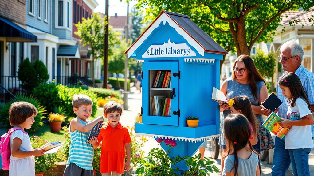 community building through libraries