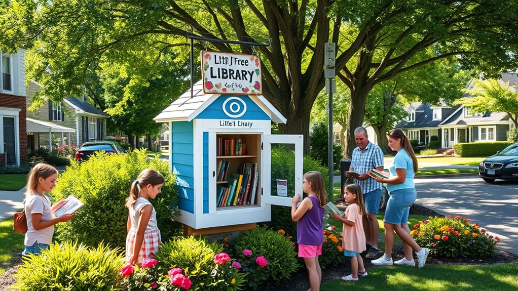 community driven book exchange hubs