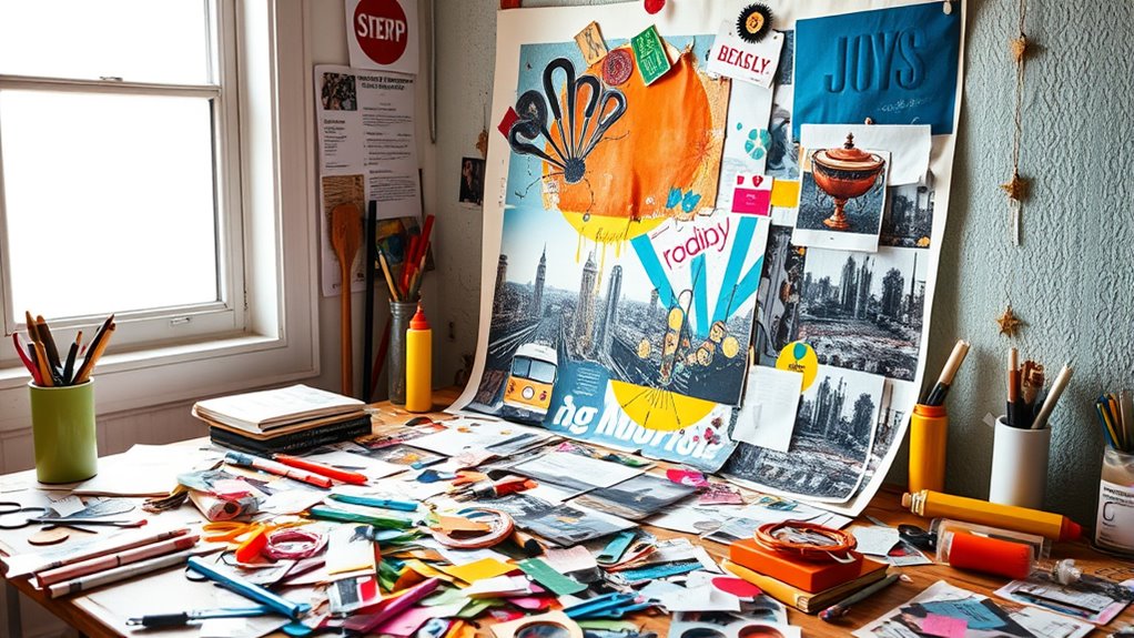 create spontaneous visual connections