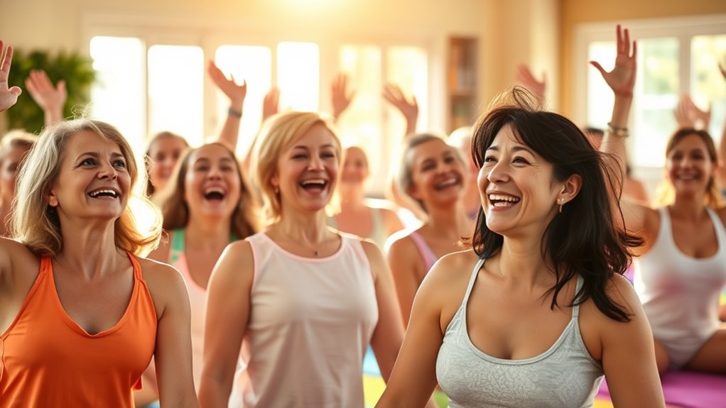 daily laughter yoga practice