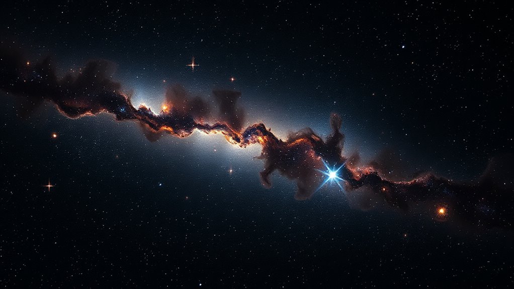 dark matter inspires cosmic contemplation