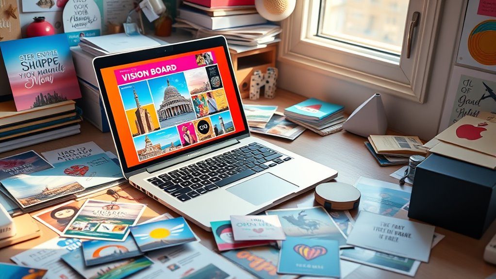 digital vision board mindfulness tools