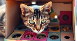 diy cat puzzle feeders
