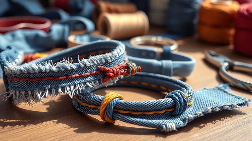 diy denim jewelry crafts