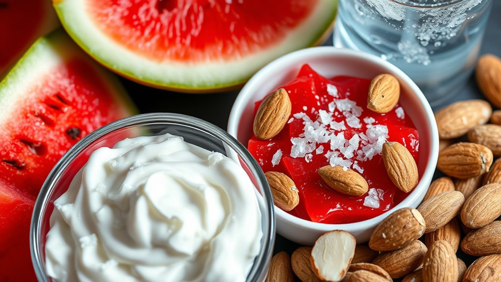 electrolyte rich foods and drinks