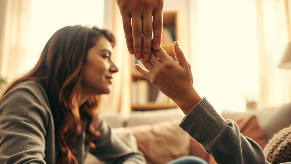 establish trust before touch