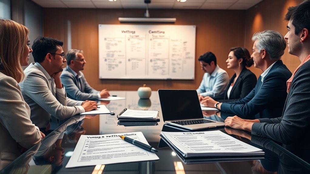 evaluate facilitator credentials thoroughly