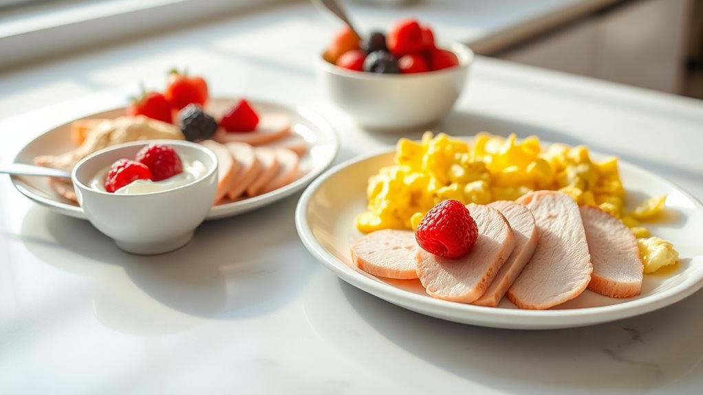 evenly distribute protein intake
