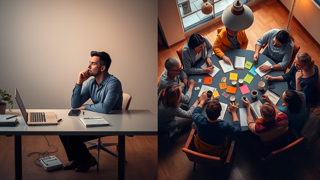 evolution of group brainstorming