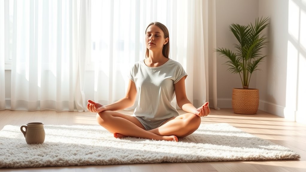 focus on breathing mindfulness