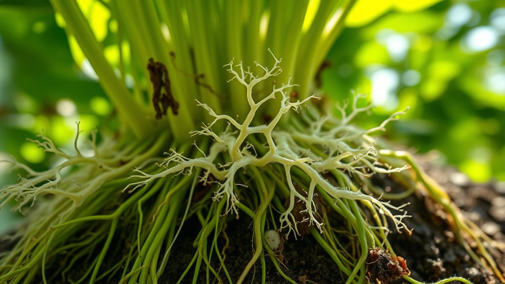 fungal support for plants