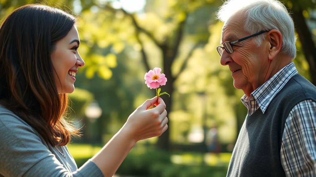 genuine smile fosters connection