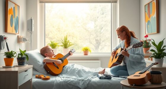 healing melodies in hospitals