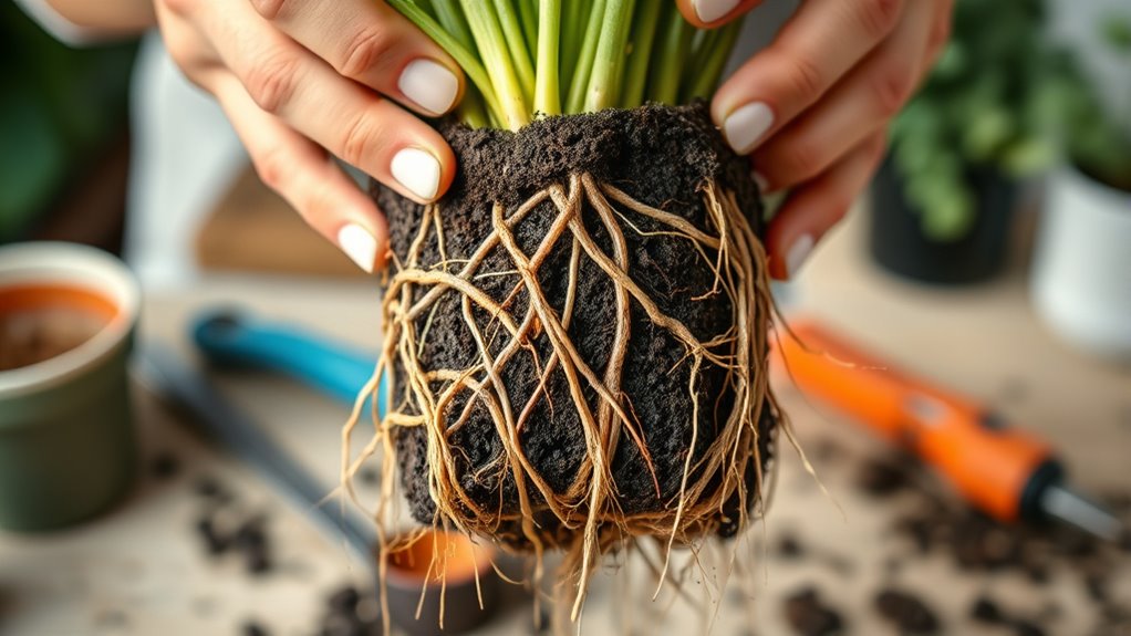 healthy roots ensure plant vitality