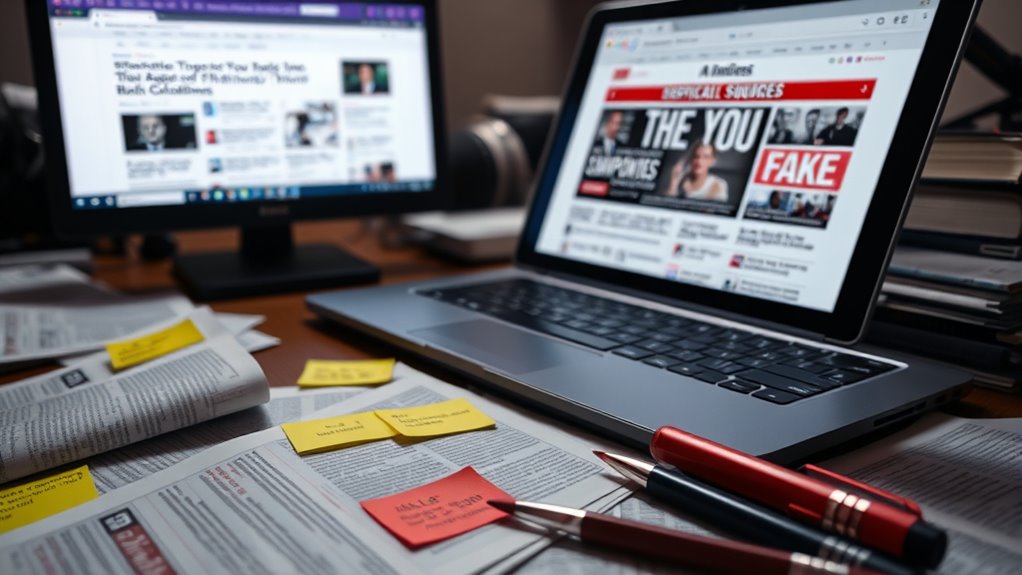 identify fake sources quickly