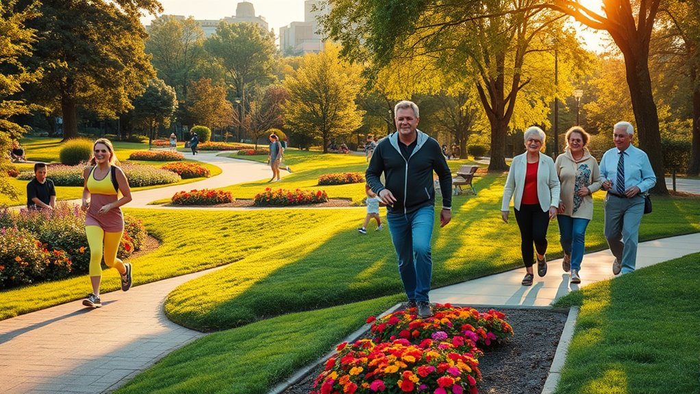 increase daily walking routine