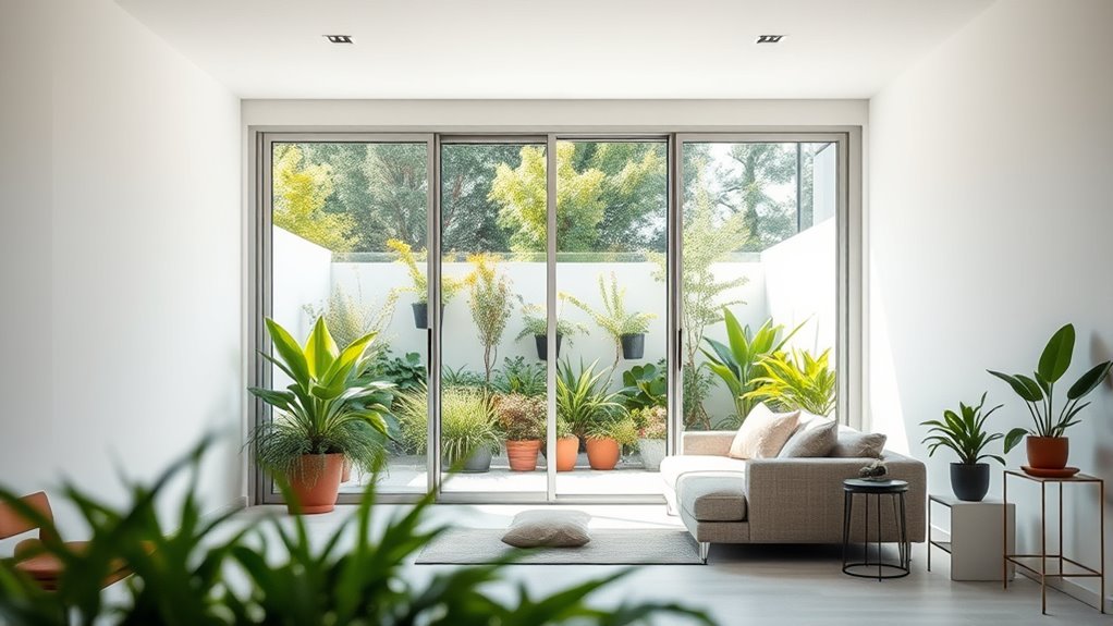 indoor outdoor seamless transition