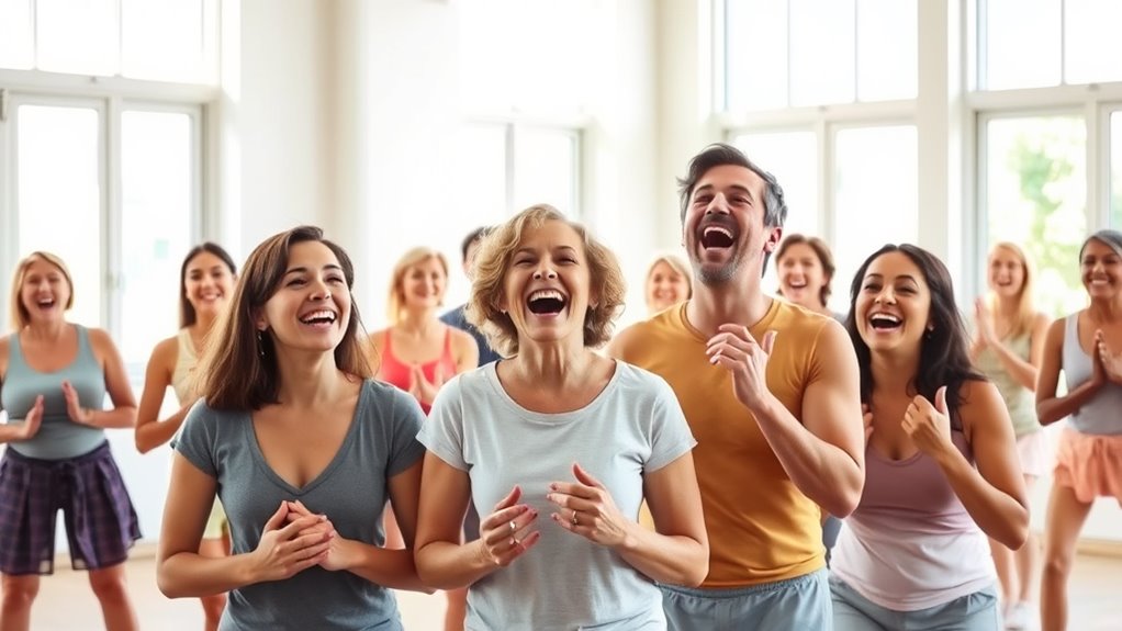 laughter yoga stress relief
