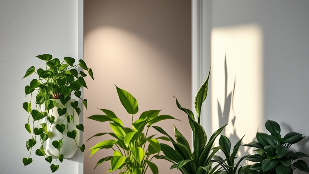 low light windowless plants