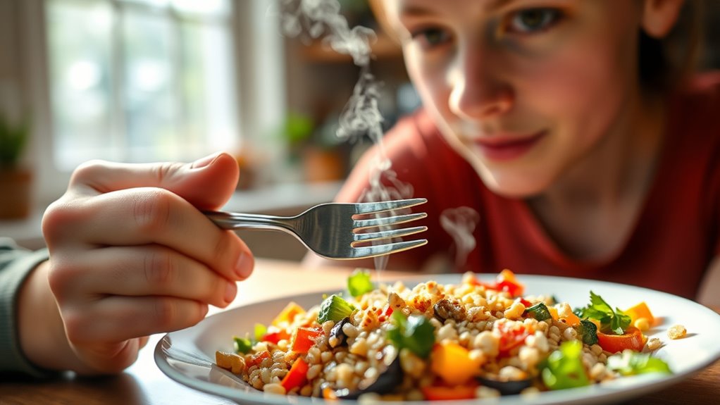 mindful meal reflection practice