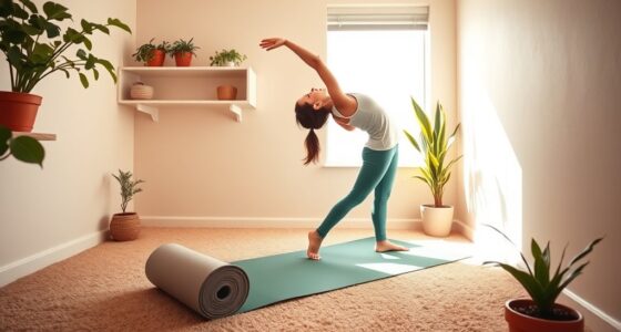 mini stretch exercises for limited spaces