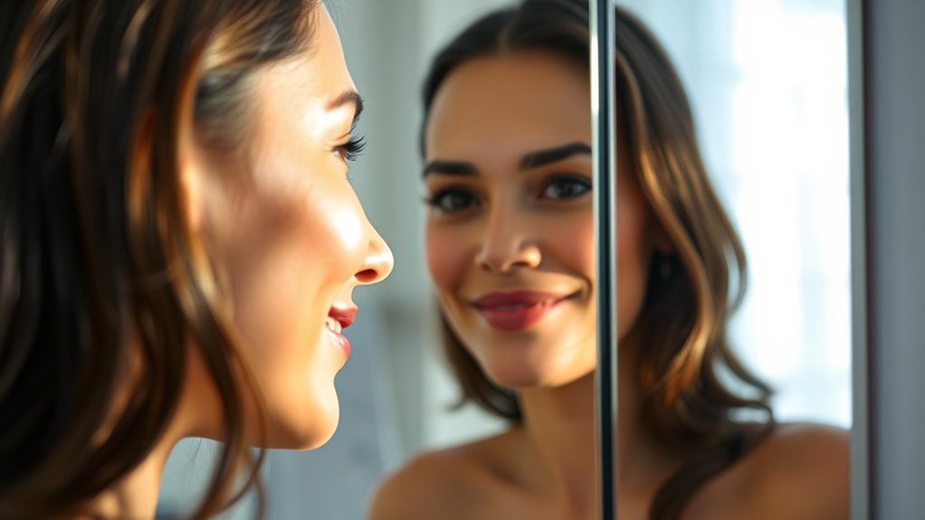 mirror confidence visualization technique